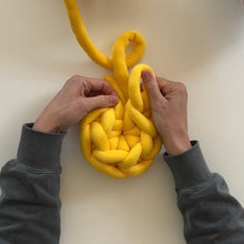 Load image into Gallery viewer, Chunky Granny Square Tutorial & Pattern | Tube Yarn | Hand Crochet | Video + PDF