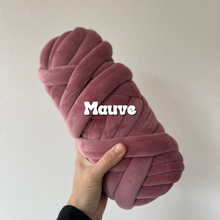 Load image into Gallery viewer, Ultra Lux Velvet Tube Yarn (various colors)