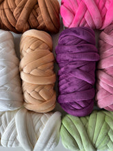 Load image into Gallery viewer, Ultra Lux Velvet Tube Yarn (various colors)