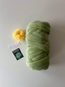 Saguaro Cactus Tutorial + Kit | Tube Yarn | Hand Crochet | Video + PDF
