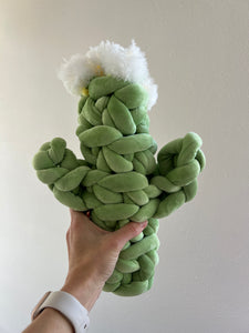 Saguaro Cactus Tutorial + Kit | Tube Yarn | Hand Crochet | Video + PDF