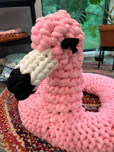 Load image into Gallery viewer, Jumbo Flamingo “Floatie” Lounger