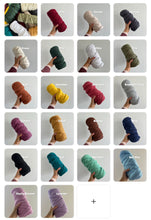 Load image into Gallery viewer, Cozy Book Bag | Full DIY Kit | Hand Knit with Tube Yarn