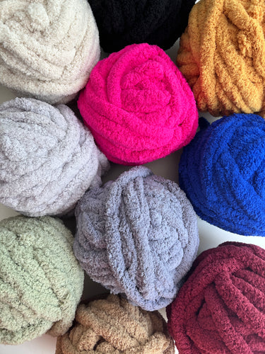 Chenille Yarn (various colors)