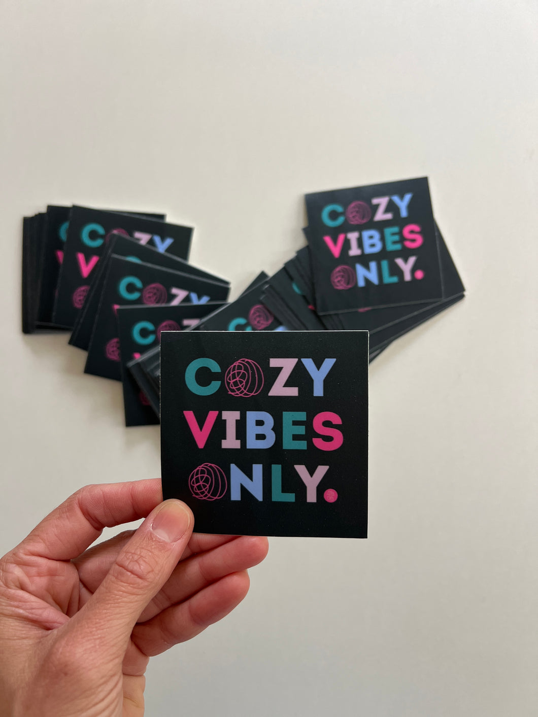 Stay Cozy Stickers