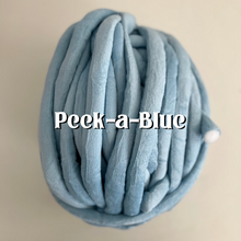 Load image into Gallery viewer, Velvet Tube Yarn (various colors)