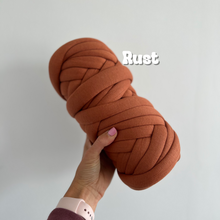 Load image into Gallery viewer, Cotton Tube Yarn (various colors)