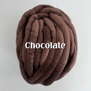 Velvet Tube Yarn (various colors)
