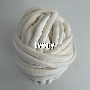 Velvet Tube Yarn (various colors)