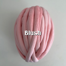 Load image into Gallery viewer, Velvet Tube Yarn (various colors)