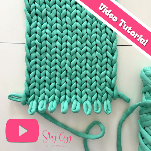 Cushion Tutorial - Hand Knit | Video Only