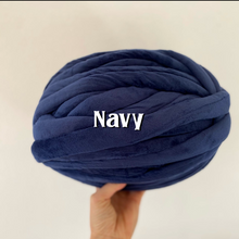 Load image into Gallery viewer, Velvet Tube Yarn (various colors)