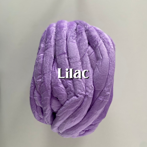 Velvet Tube Yarn (various colors)