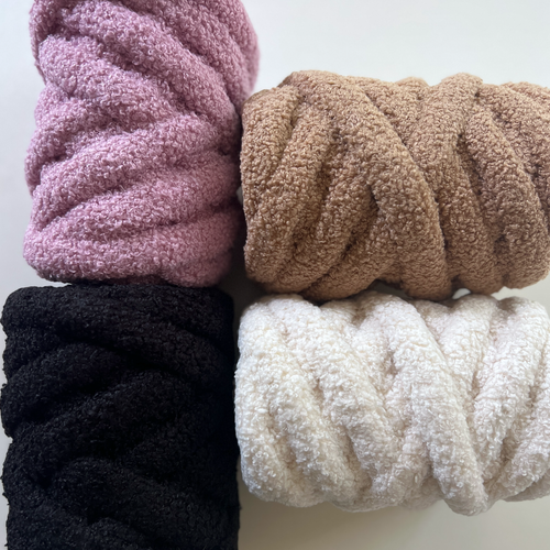NEW! Bouclé Tube Yarn (various colors)