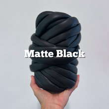 Load image into Gallery viewer, NEW! Pleather Tube Yarn (various colors)