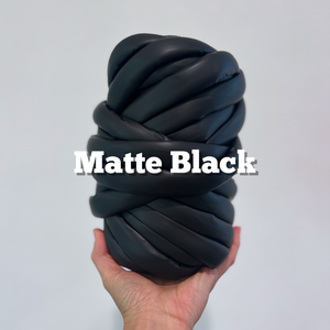 NEW! Pleather Tube Yarn (various colors)