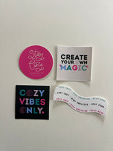 Load image into Gallery viewer, Stay Cozy Stickers