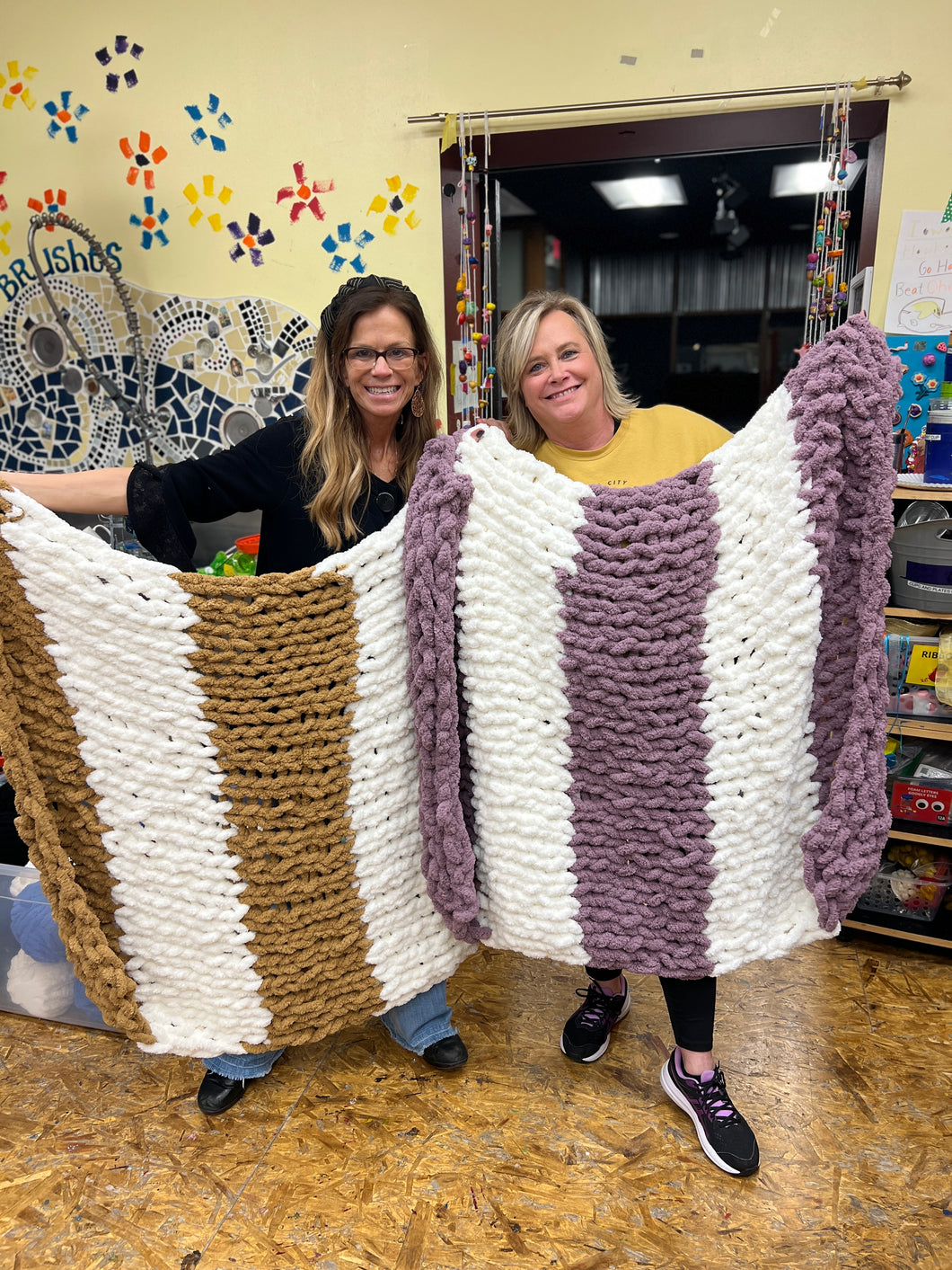 Hand Knit Blanket Class | Washington, IA | November 8