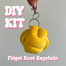 Load image into Gallery viewer, DIY Kit : Fidget Knot Keychain