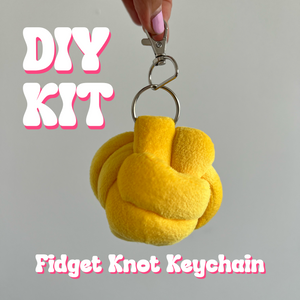 DIY Kit : Fidget Knot Keychain