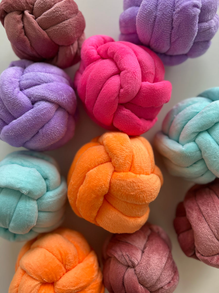 Fidget Knots Knot Pillows Various Sizes Stay Cozy Creative Co.