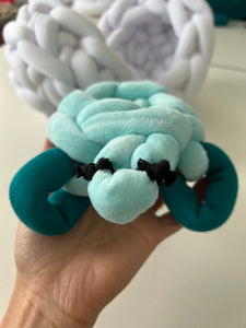 Baby Sea Turtle + Egg, Mini Stuffie [made to order]