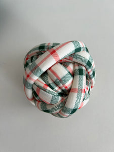 Cotton Tube Yarn | Plaid | Exclusive Pattern