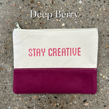 Load image into Gallery viewer, Craft Pouches - Stay Creative