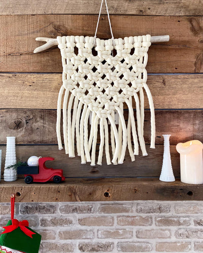 Big Cotton Macramé | Wall Hanging | Ivory