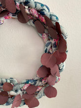 Load image into Gallery viewer, Cozy Burgundy Floral 16” Wreath