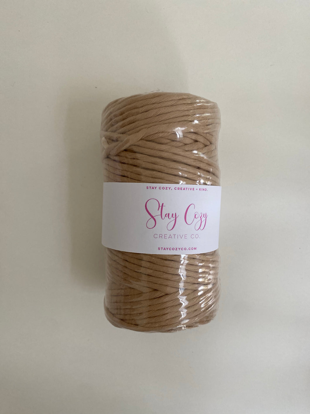Stay Cozy Super Soft 4mm Cotton Cord