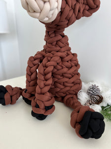 Rudolph the Red Nose Reindeer, Jumbo Stuffie [made to order]