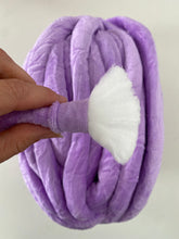 Load image into Gallery viewer, Velvet Tube Yarn (various colors)