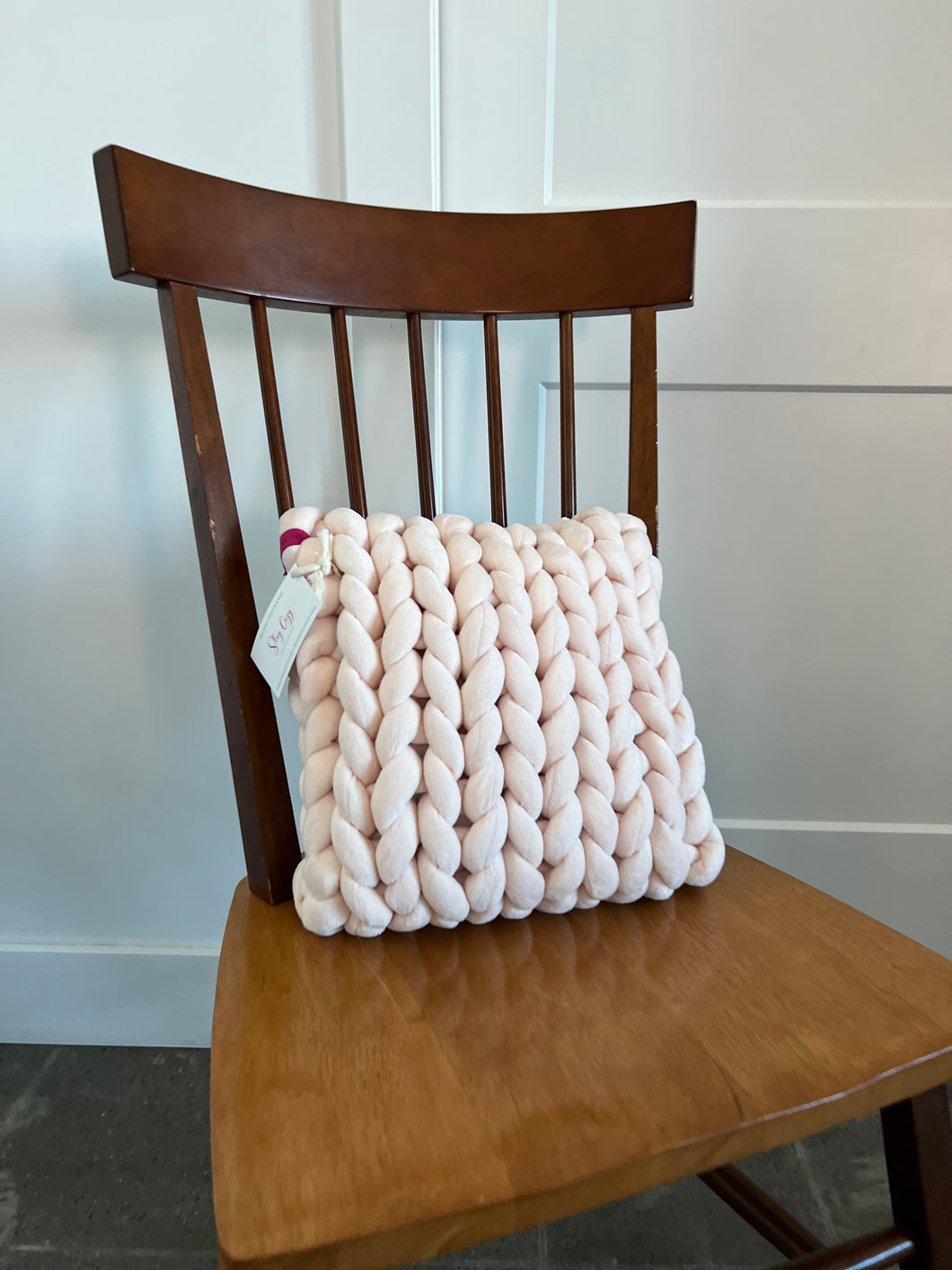 Velvet Knit Pillow | Magnolia | 12