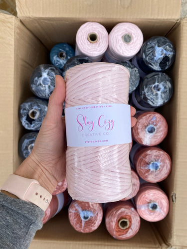 SALE! Stay Cozy 4mm Cotton Cord