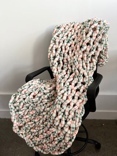 Plaid Weighted Blankets | Cotton | Made-to-order