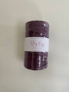 Stay Cozy Super Soft 4mm Cotton Cord