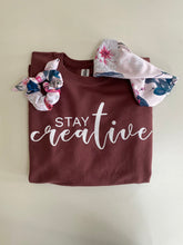 Load image into Gallery viewer, Stay Creative, Light Sweatshirt